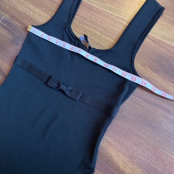🌿SALE🌿BEBE Black Sleeveless Mini Dress size Medium - Picture 8 of 8